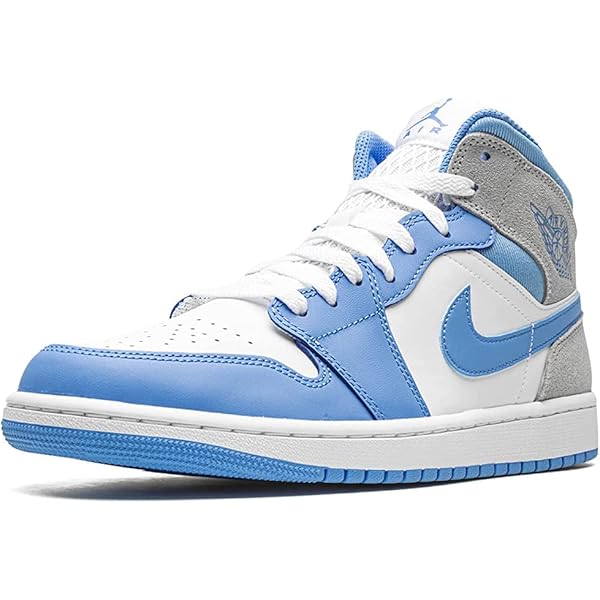 air jordan 1 mid gym blue black white