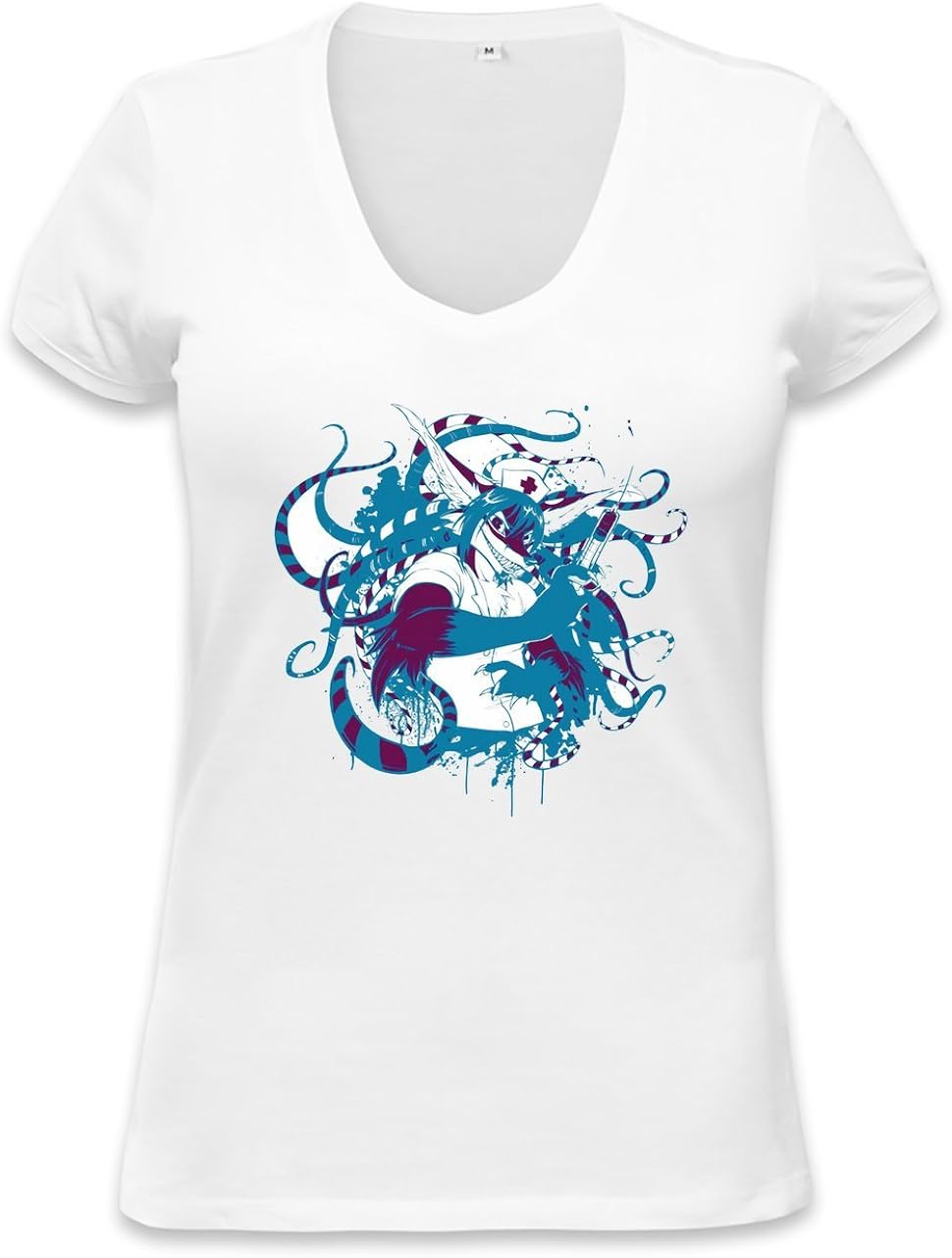 injection print t shirt