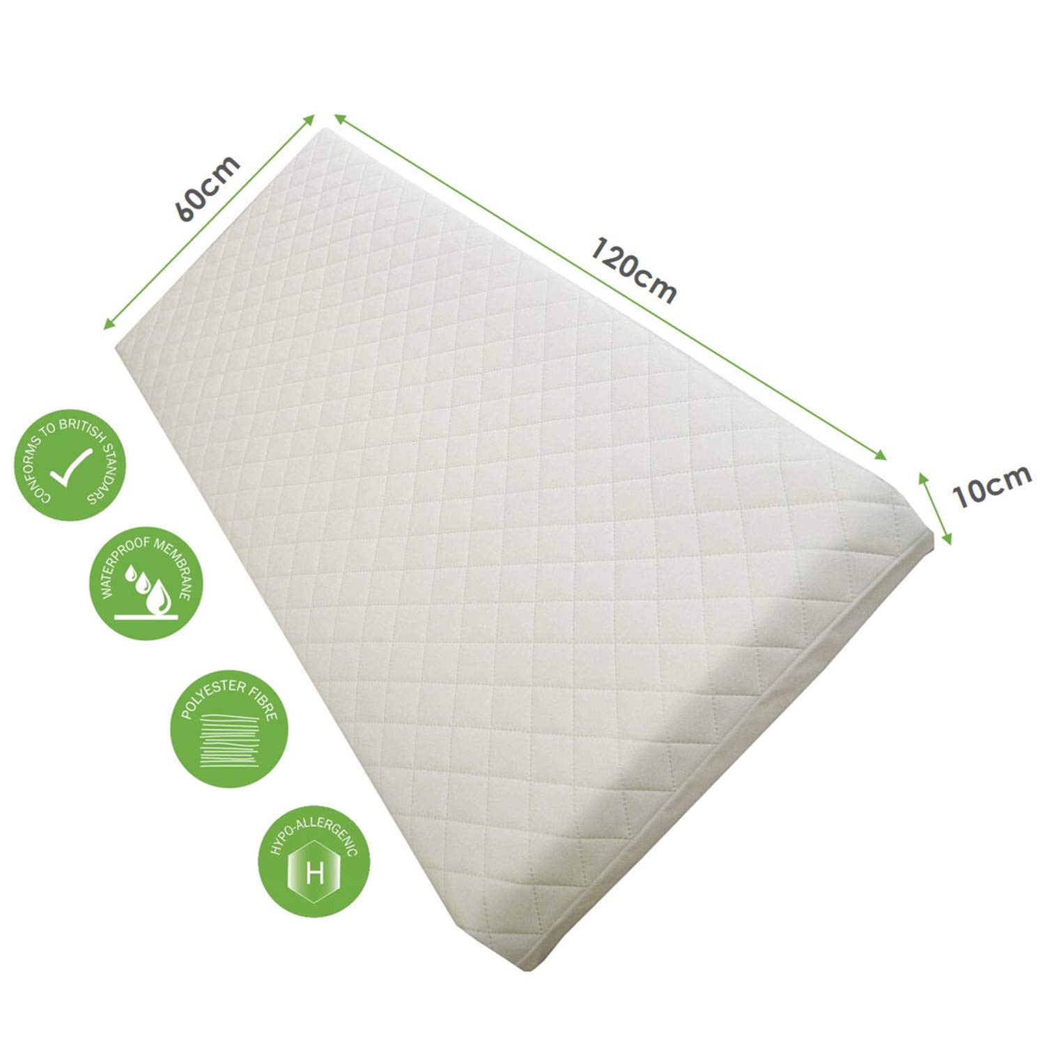 mother nurture cot bed mattress