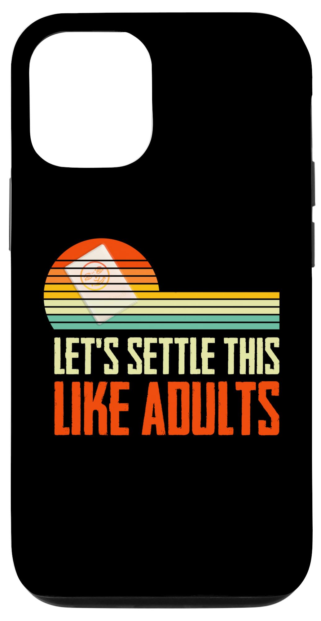 iPhone 15 Pro Let's Settle This Like Adults Rummikub Joker Case