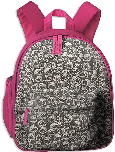 Baby Boys Girls Skeletons Skull Kid Backpack Toddler School Bag