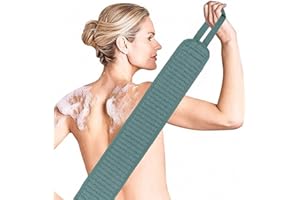 Exfoliating Back Scrubber for Shower,Body Exfoliator Helps Back Acne & Bacne, Shower Loofah Back Scrubber, Bath Brush & Showe