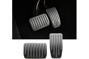 Carwiner Foot Pedal Pads Set for Tesla Model 3 Model Y Performance Aluminum Pedal Covers Accessories