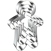 Gingerbread Man Cookie Cutters Shapes Set for Christmas Baking with Assorted Sizes - 5 inch, 4 inch, 3 inch, 2 inch - Stainle