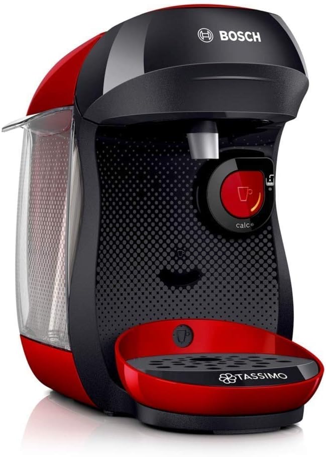 1400 W Bosch TAS1003 TASSIMO Happy Cafetera de cápsulas color rojo y negro  Hogar y cocina Cafeteras futakuchi-hakata.com