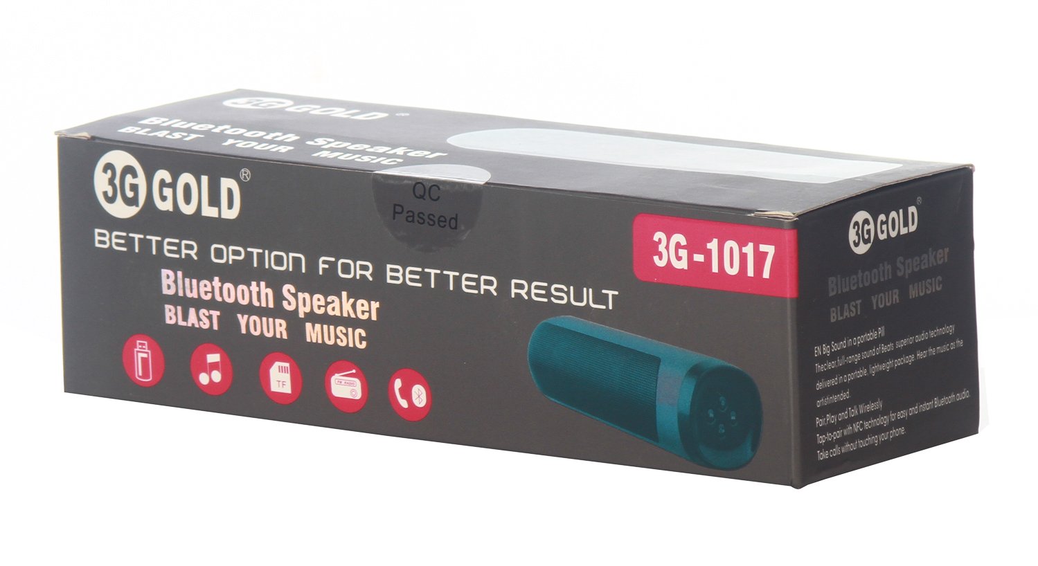 3g gold bluetooth speaker price