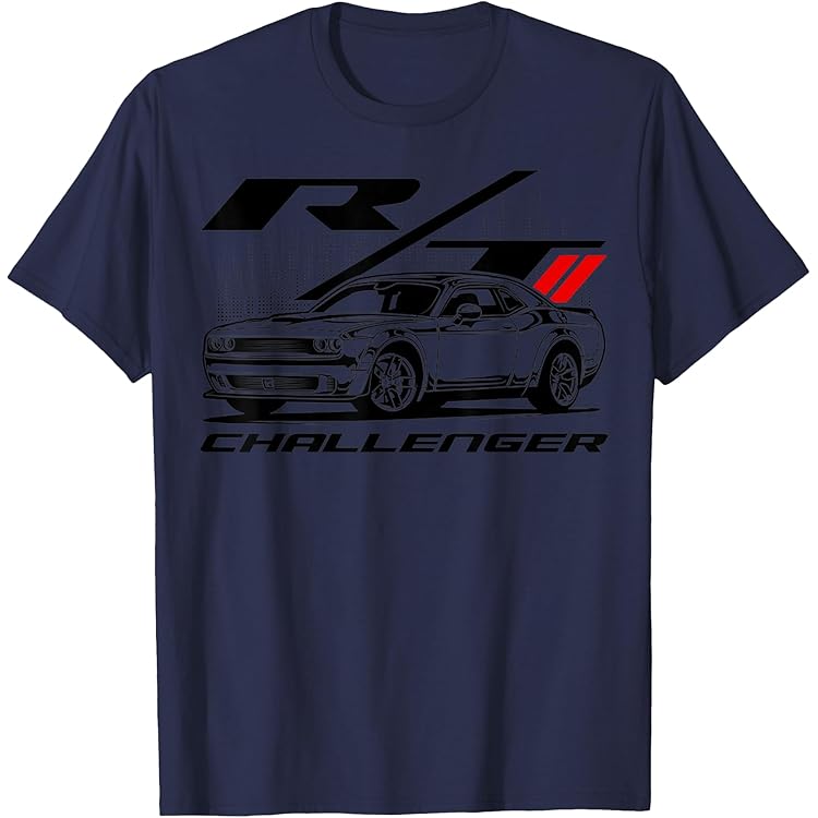 Amazon.com: Challenger Mens T-Shirt American Muscle Sports