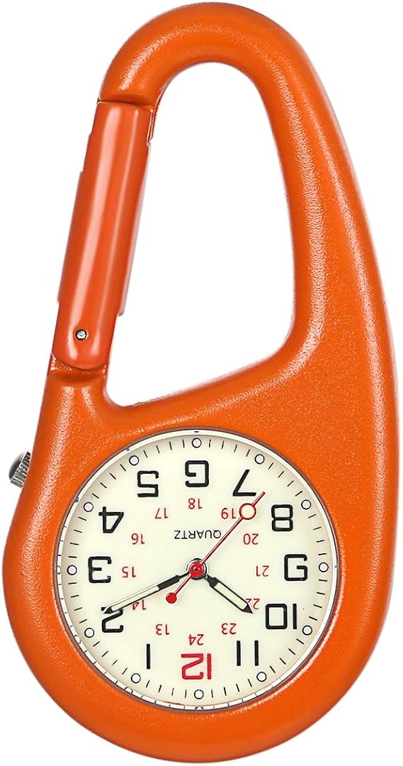Amazon Lancardo カラビナ 時計 防水 カラビナ ウォッチ 懐中時計 メンズ レディース アナログ 夜光 キーホルダー 時計 クリップ 付き ポケットウォッチ 懐中時計 腕時計 通販