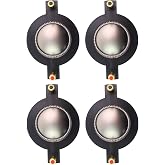 4PCS Replacement Diaphragm Fit for Timpano for Tempesta TPT-RPDH2000 TPT-DH2000 Horn Driver/MUSYSIC MU-D200/Audiopipe APHC-6256/ BLASTKING BDUM280B