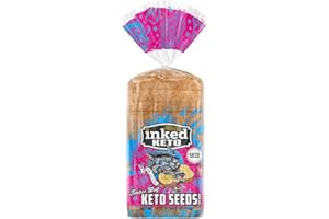 Timber Wolf Keto Seeds Bread No Sugar added 3 bags 18 oz Made in USA by inked Keto, 1.125 Pound (Pack of 3)