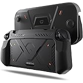 G.S.TAC Slim Hard Case Compatible with Switch 2 (2025), Anti-Scratch TPU Grip Protective Cover for Switch 2 with Hard Dust Cover, Black