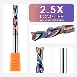 SpeTool 1/4 Inch Shank Downcut Spiral Router Bit