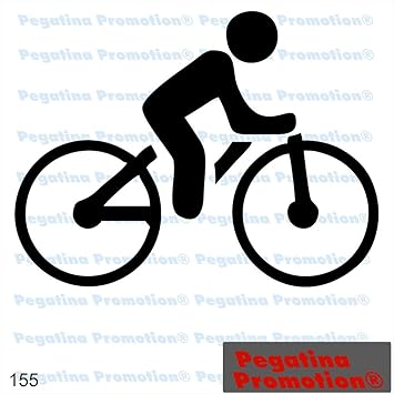 Piktogramm Radfahrer Typ 155 Icon Symbol Zeichen Fahrrad