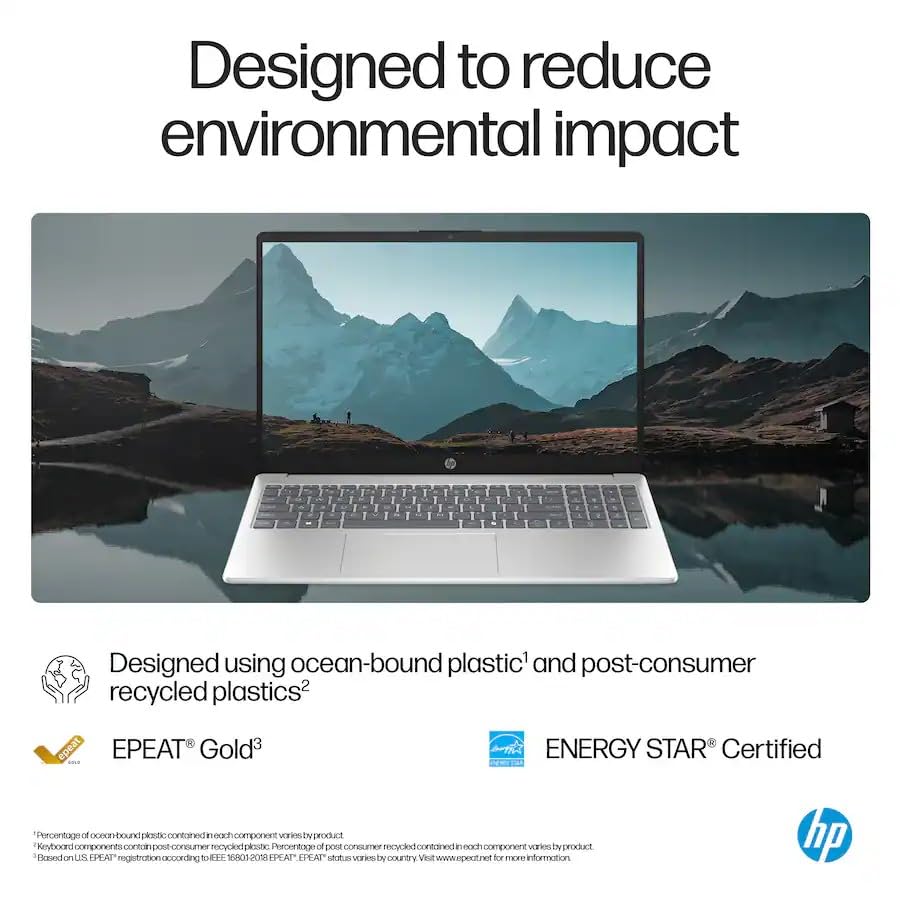 Portátil HP i7 con pantalla táctil, Intel Core i7-1355U (10 núcleos, hasta 5 GHz, Beat Core 7 160U), 16 GB RAM 512 GB SSD 15,6" FHD Intel Iris Xe Graphics, Win 11 Pro con accesorio GM para juegos empresariales