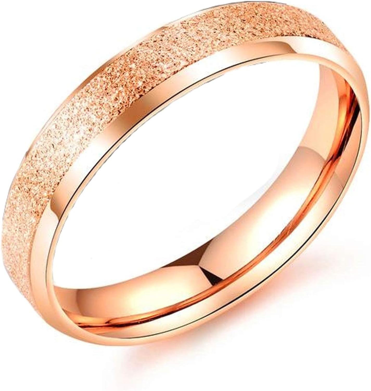 Autiga Partnerringe Aus Edelstahl - Diagonal Streifen Ehering Für Paare In Gold & Schwarz