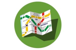 Cartes de transport public hors ligne. 200+ villes