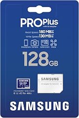 Samsung PRO Plus MicroSD Card 128GB U3 4K UHD 180MB/s Read + USB Reader view 8