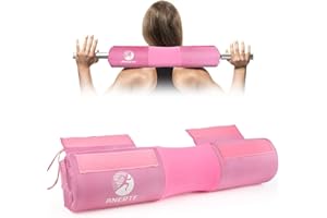 ANERTE Barbell Pad Squat Pad for Lunges and Squats,Hip Thrusts Pad,Fit Standard and Olympic Bars