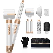 Amazon.com : UKLISS Hair Dryer Brush 7 in 1，110000 RPM Hot Air ...