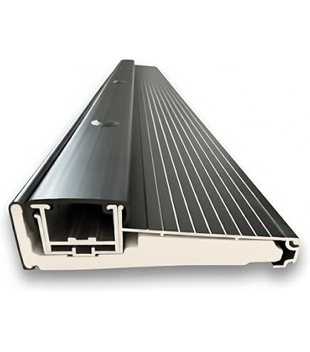 Pemko - 2748A72 Aluminum Fluted Saddle Threshold, Mill Finish, 8