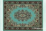 Blue Woven Rug Mouse Pad - Turkish Design Carpet Mouse Mat For The Computer