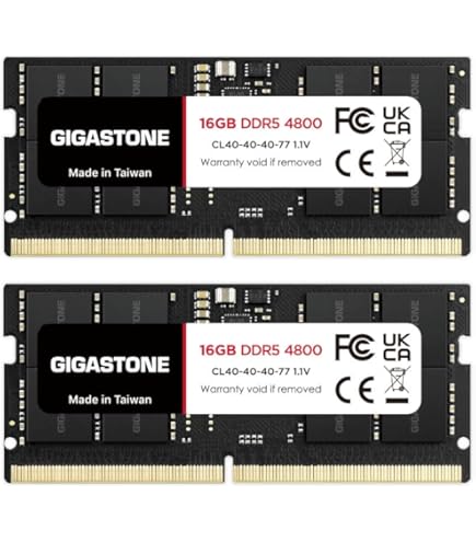 Samsung 16GB DDR5 4800MHz SODIMM Laptop Memory - Fast Performance