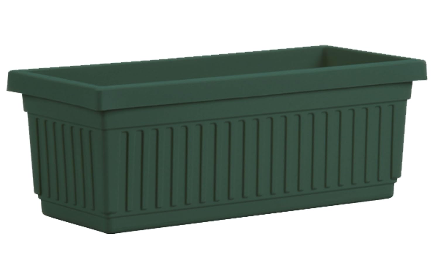 Akro-Mils VNP18000B91 Venetian Flower Box, Evergreen, 18-Inch