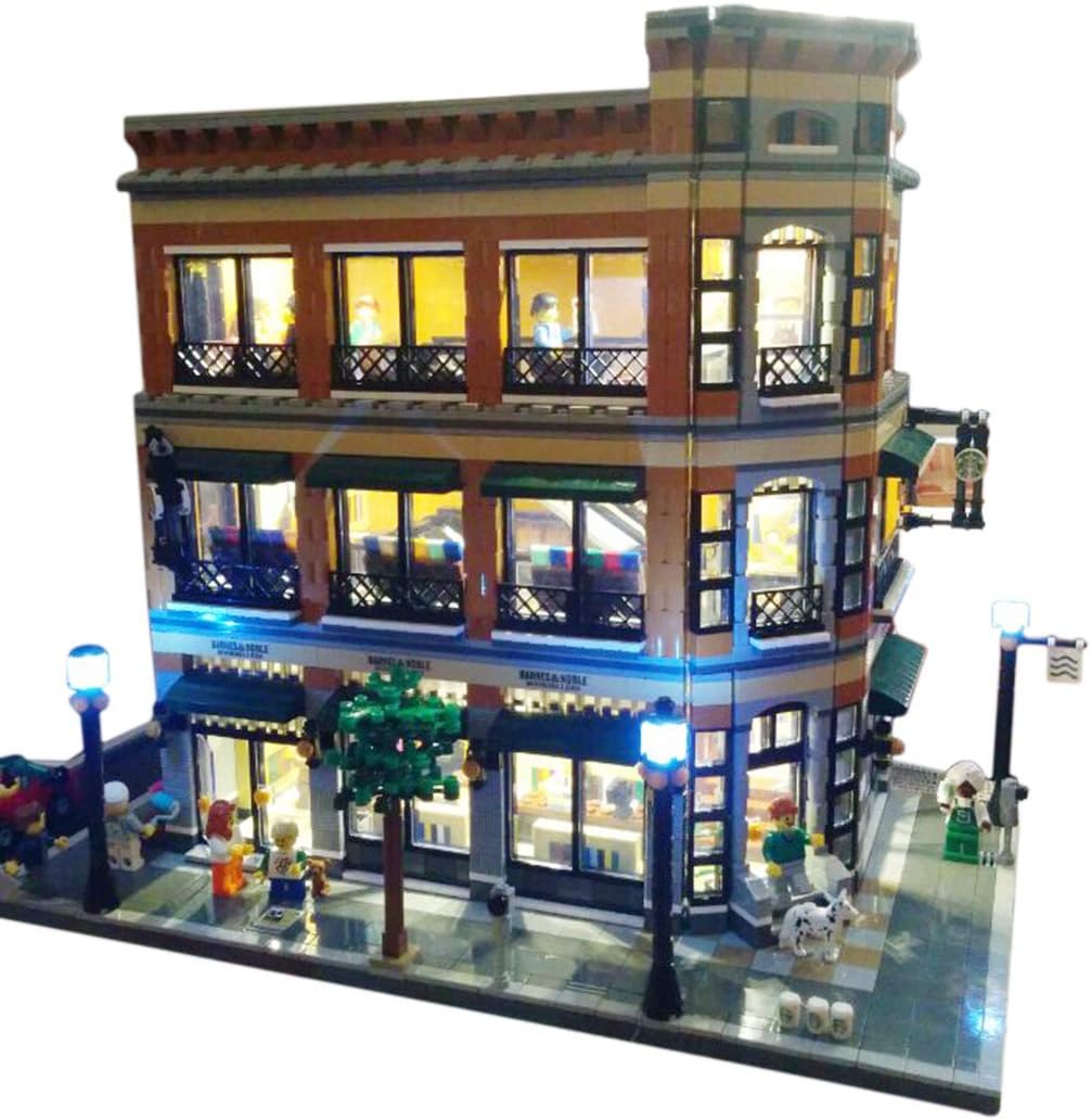 DOSGO Light Kit for Lepin Starbucks Bookstore Building Blocks Model - Led Light Set Compatible With Lego 15017 (Note: NOT Included The Model)