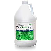 PURE GREEN 24 Safe & Effective Disinfectant. Kills Deadly Germs including RSV COVID-19 Norovirus MRSA Staph 2026 flu Contains no toxic chemicals odorless child & pet safe 1 gallon bottle ready to use