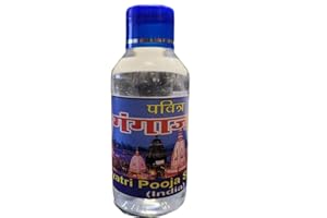 4OUR FAITH Gangajal Pure Ganga Jal Water Sacred Holy Water from Gangotri Valley - Government Approved for Puja Rituals, The Purest Ganga Ji Water for Worship (120 ML) - Pack of 1