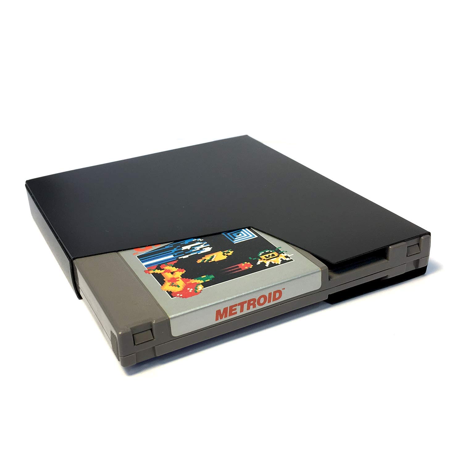 Old Skool 20 package Cartridge Dust covers for USE with Nintendo NES game Cartridges, Dust Protection Sleeves - Black: Video Games