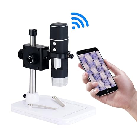 Amazon.com : HUASOET WIFI Handheld Digital Microscope ... Amazon.com : HUASOET WIFI Handheld Digital Microscope ...