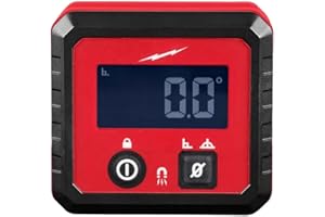 LRYXYY 48-22-5602 Cordless Digital Angle Gauge w/Carrying Case for Milwaukee