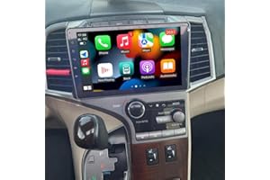 moseiny 4+64G Android 13 Car Stereo Radio for Toyota Venza 2008-2016, 9 inch with Wireless Carplay Android Auto Touch Screen 
