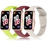 Super Soft Bands Compatible for Huawei Band 9 (8/9/10) Straps Replacement with Pin-and-Tuck Closure Fits Perfectly for Huawei Wristband Band 10/9/8 Smartwatch, Band Change with Metal Connecting Adapters