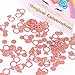 TMCCE Bachelorette Confetti Rose Gold Circle Ring for Wedding Party Bridal Shower Engagement Decorations