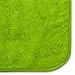 casa pura Fleece Throw Blanket | Plush Blanket Throw for Couch or Twin Size Bed | Super Soft & Cozy Fur Blankets | Various Sizes and Colors | Apple Green - 60