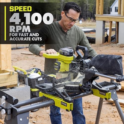 Ryobi One+ Ryobi 10 Inch Miter Saw RYOBI ONE+ HP 18V Brushless