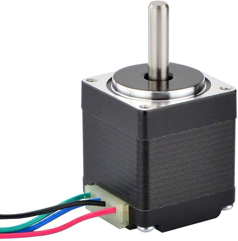 STEPPERONLINE Mini Stepper Motor Nema11 Bipolar 0.67A 8.5oz-in/6Ncm DIY Robot CNC (No Single keyed shaft) - - 