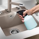 T4U Plastic Plant Mister 600ml Fine Mist Spray Bottle Blue Adjustable Nozzle view 7
