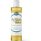 Baar Arthro Boost Massage Oil, 8 fl. oz. | Lightweight massage oil, smooth glide, topical body massage, easy dispensing