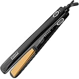 Pro Beauty Tools Shine Enhancing Professional Ceramic Flat Iron, 1"