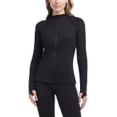 Danskin Women's Athletic Full Zip Nylon Yoga Jacket