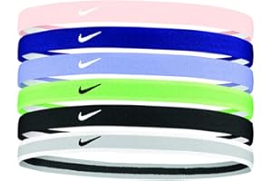 Nike Junior Swoosh Sport Headbands 6 Pack Pink