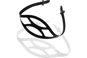 Toyvian Scuba Mask Strap 2 Pack Adjustable Elastic Silicone Replacement Bands for Diving Snorkeling Swimming Goggles with Uni