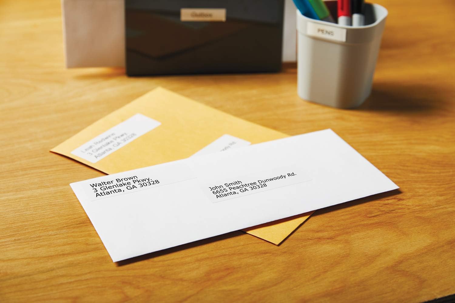DYMO Authentic LabelWriter Address Labels, Black Print on White, 12 rouleaux - 28 x 89 mm - Image 4