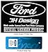 JH DESIGN GROUP Men's Ford Mustang Pullover Hoodie Sweatshirt in Black (3X, BSC6-black)