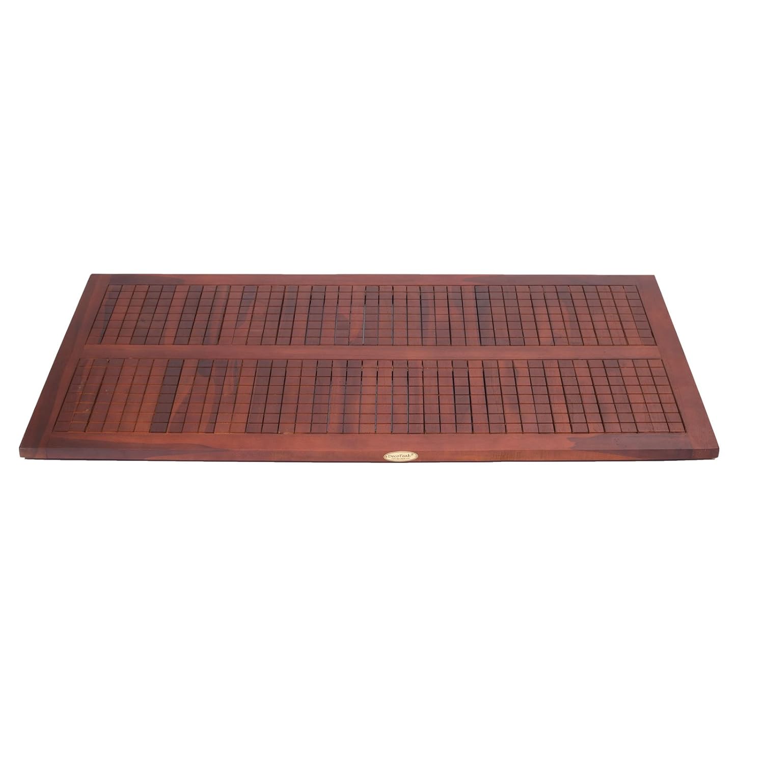Amazoncom 40 X 20 Non Slip Teak Shower Floor Bath Bathroom Mat