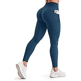 Olmlmt No Front Seam Workout Leggings for Women Tummy Control Butt Lifting Leggings Buttery Soft Gym Yoga Pants
