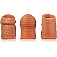 Penis Ring Set, 3 Different Types Liquid Silicone Cock Rings with Buckle Design for Couples Sex